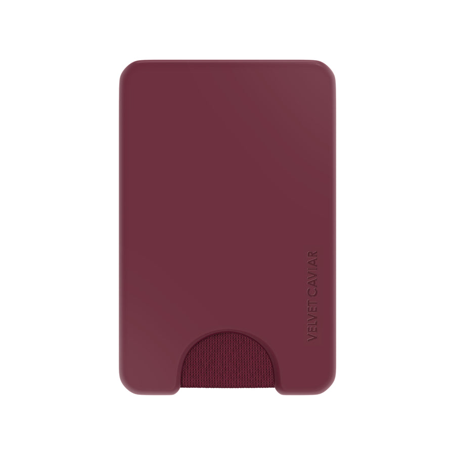 Burgundy 1990 MagSafe Wallet