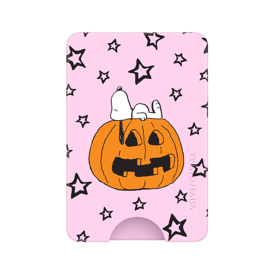 Snoopy Pink Pumpkin MagSafe Wallet