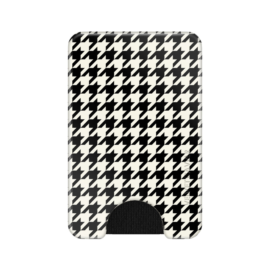 Houndstooth MagSafe Wallet