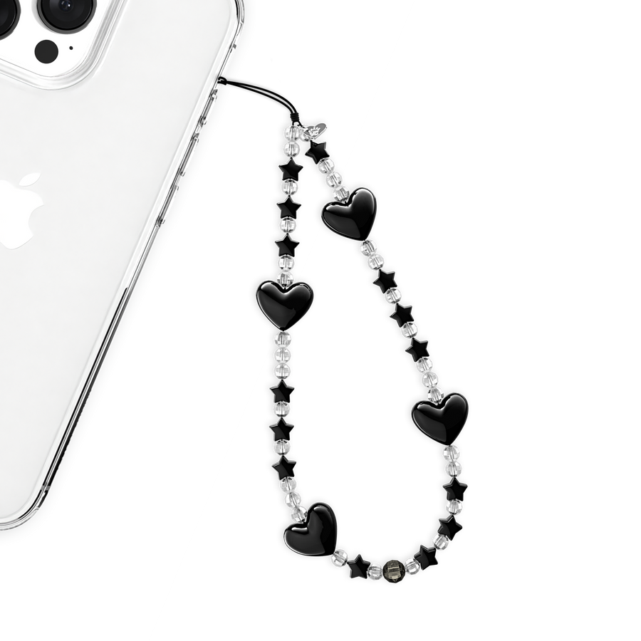 Gothic Star Phone Charm