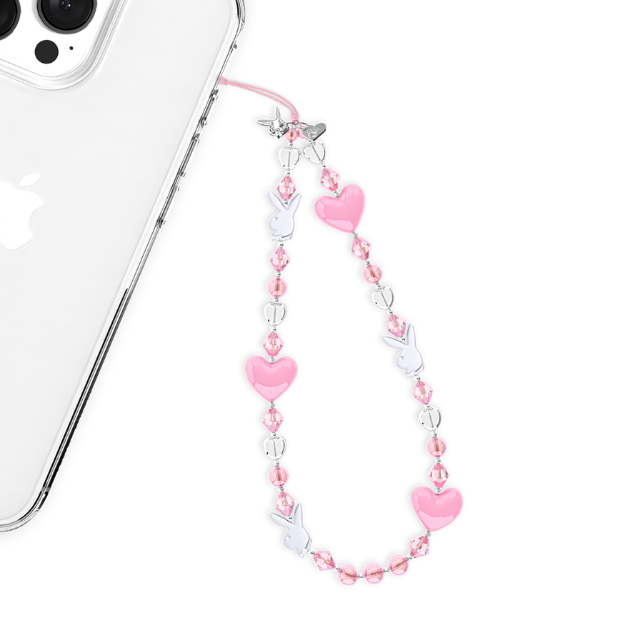 Playboy Pink Bunny Phone Charm
