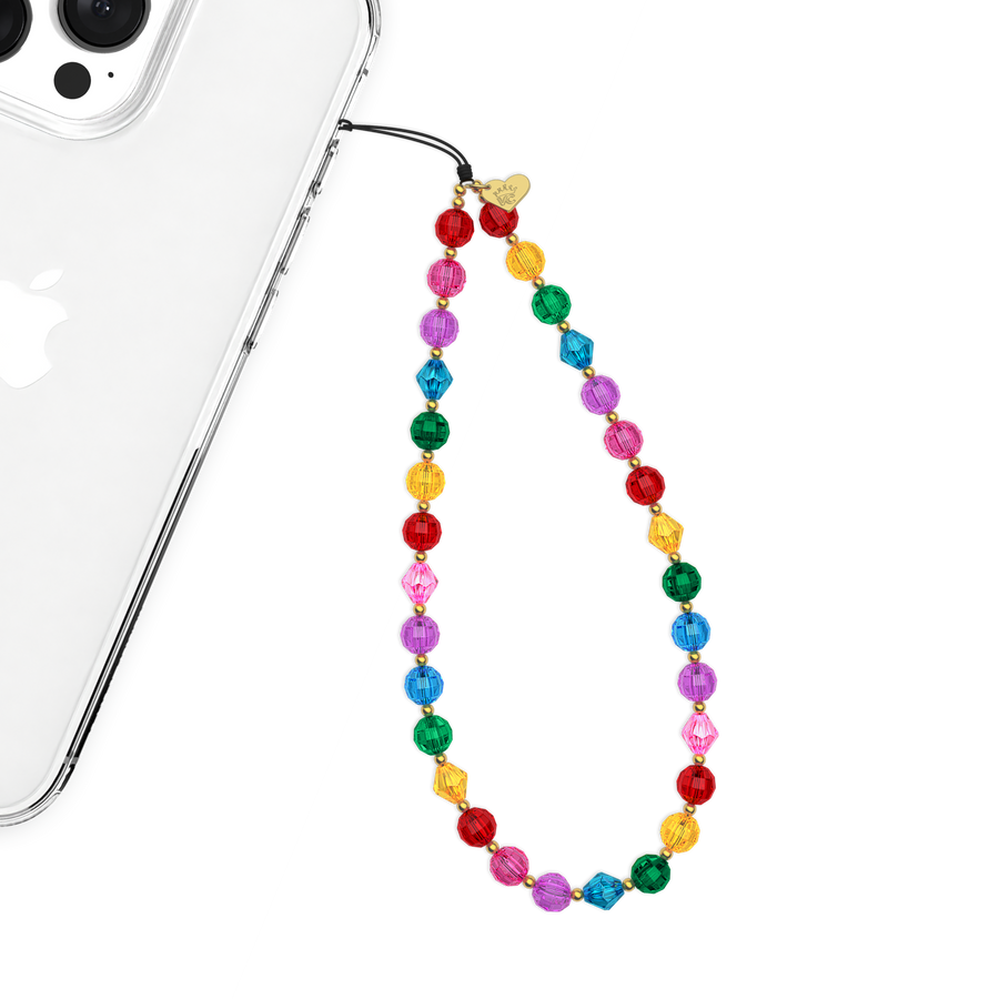 Rainbow Phone Charm