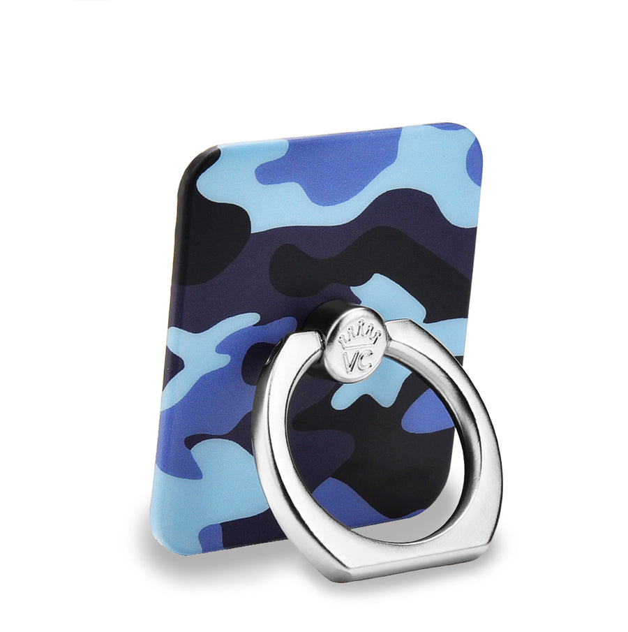Deep Blue Camo Ring