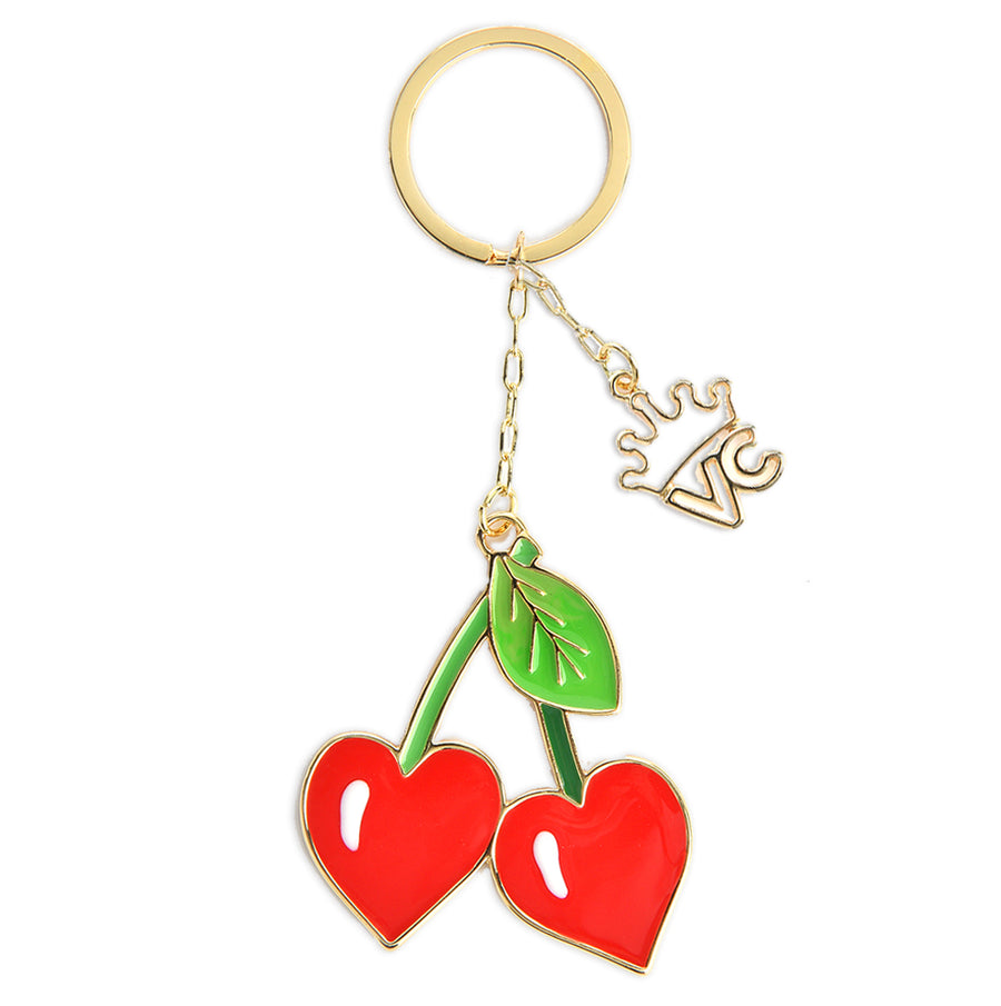 Cherries Keychain