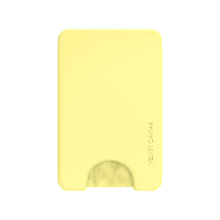Butter Yellow MagSafe Wallet
