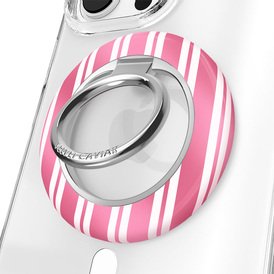 Candy Cane Stripes MagSafe Grip Ring
