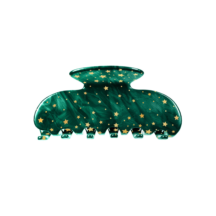 Evergreen Stars Hair Clip