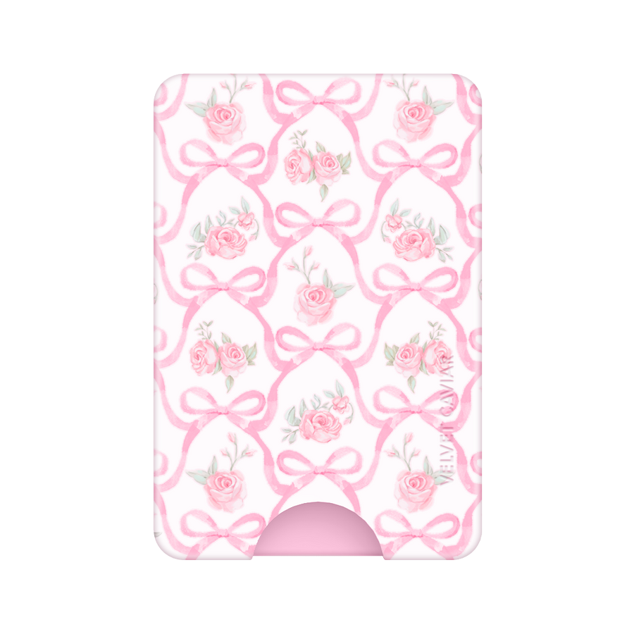 Lovely Pink Bows MagSafe Wallet