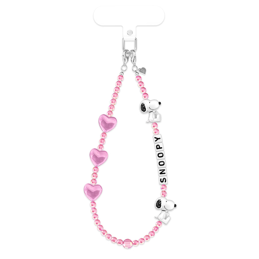 Snoopy Be Mine Phone Charm
