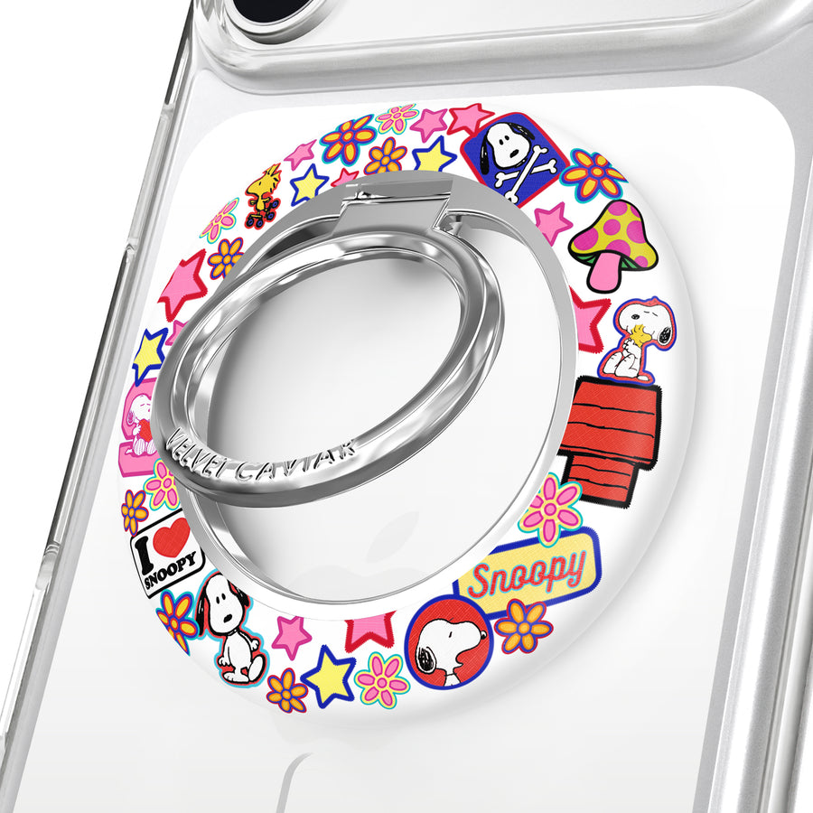 Snoopy Patchwork MagSafe Grip Ring