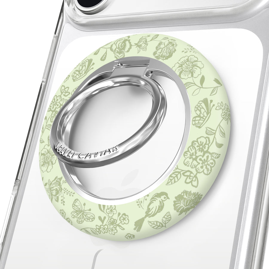 Storybook Sage Floral MagSafe Grip Ring