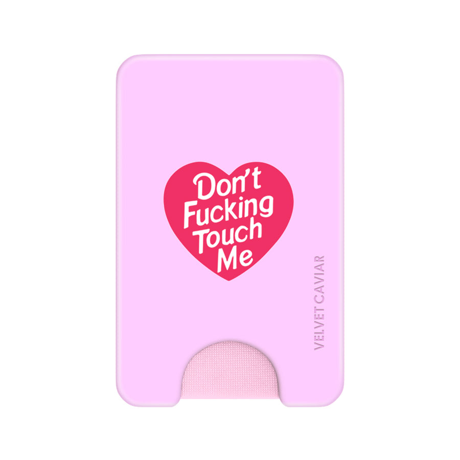 Don't F Touch Me MagSafe Wallet