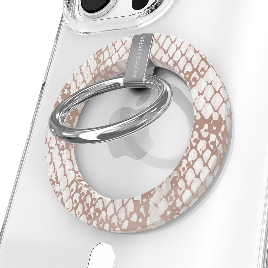 Nude Python MagSafe Grip Ring