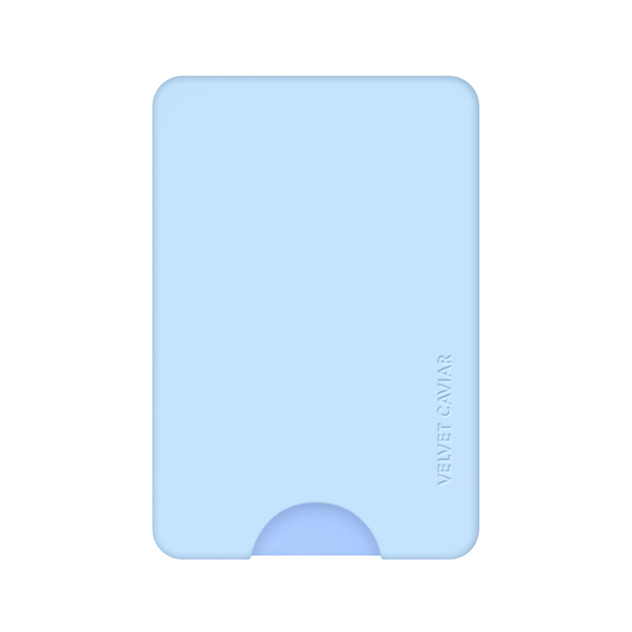 Cotton Candy Blue MagSafe Wallet