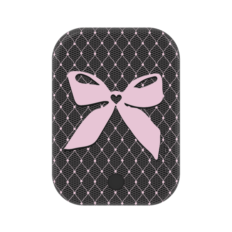 Lacy Pink Bows MagSafe Battery Power Pack